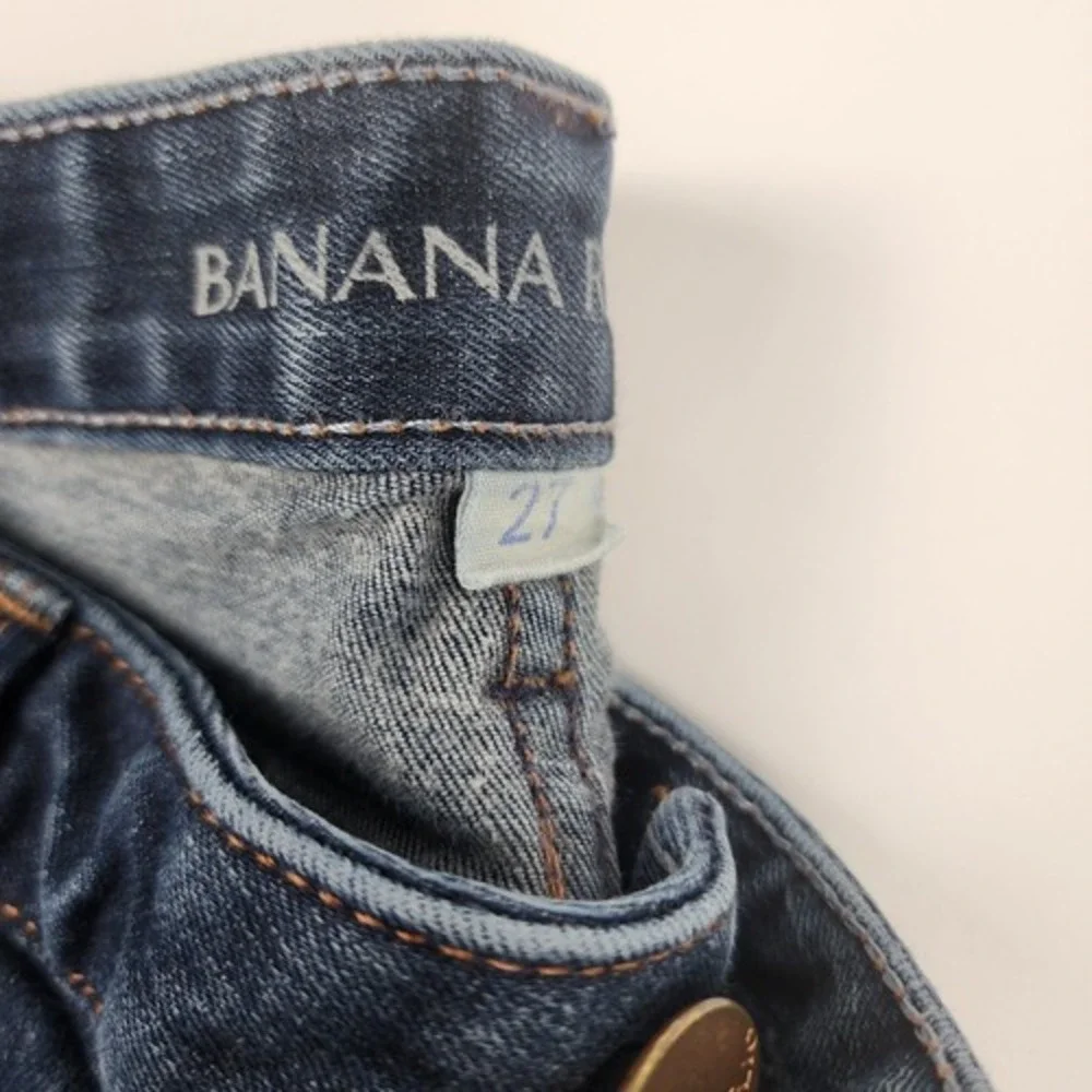 Banana Republic Jeans Womens‎ 27 Skinny Fit Straight Leg - Picture 6 of 7